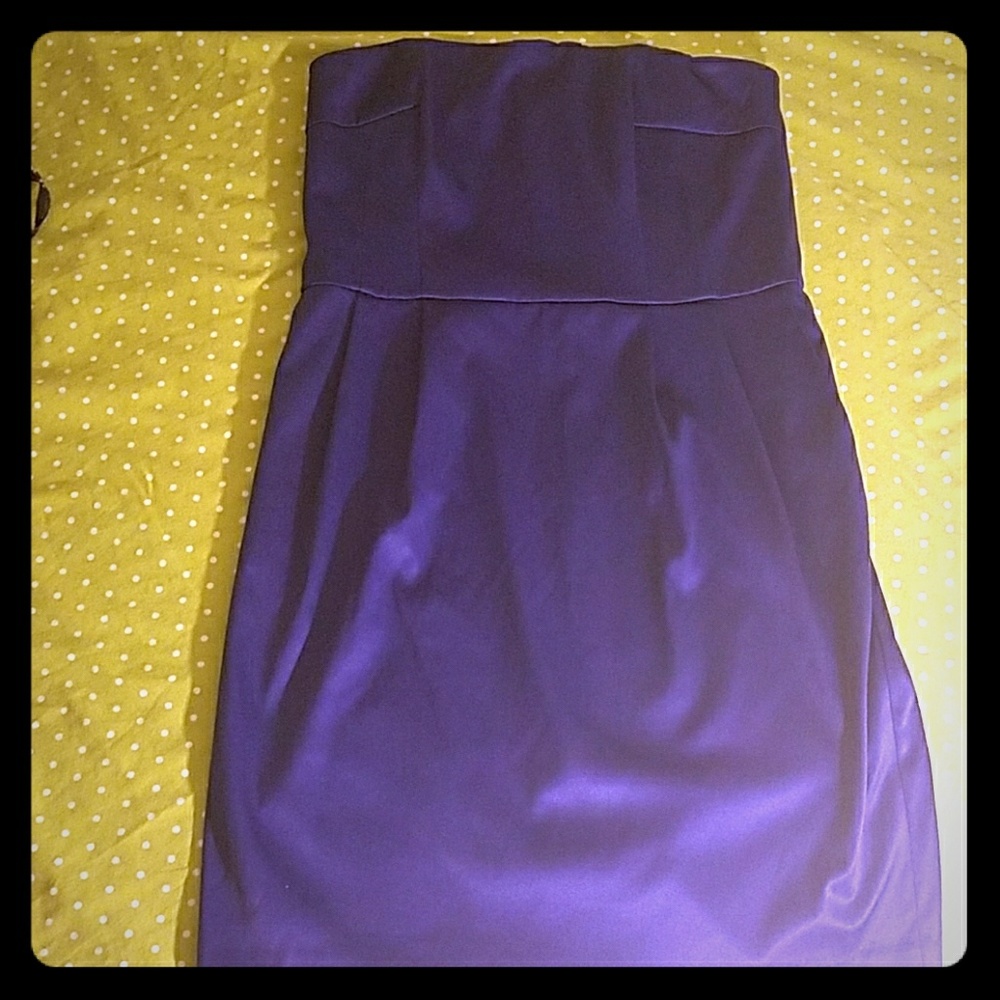 Purple Express mid length cocktail/formal dress